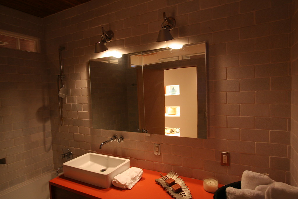 Modern bathroom interior