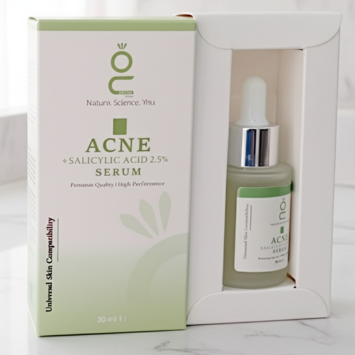 Acne Salicylic Acid 2.5% Serum 30ml | Advanced Acne Treatment | Deep Pore Cleansing, Oil Control, And Skin Clarifying Fa