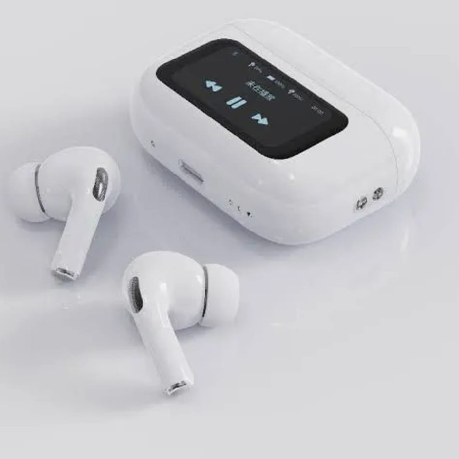 Airpods Pro A9 ANC ENC Double Dark Noise Reduction Bluetooth Wireless Earbuds With Battery Display Touch Control For And - Image 2
