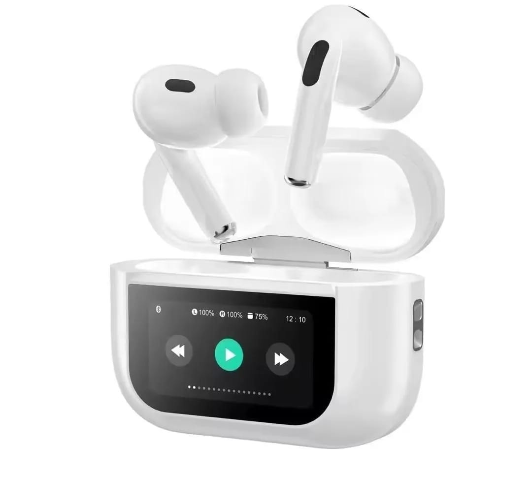 Airpods Pro A9 ANC ENC Double Dark Noise Reduction Bluetooth Wireless Earbuds With Battery Display Touch Control For And - Image 4