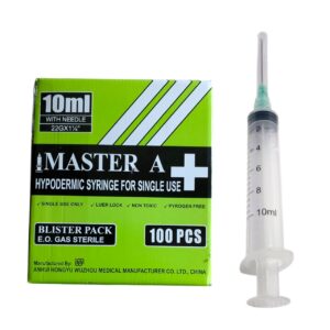 Master A+ Hypodermic Syringe – Precision, Safety & Comfort for Medical Professionals, Designed for Accurate Dosage, Smoo