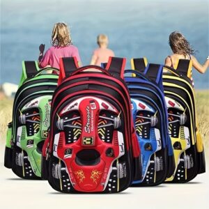 Schoolbag New Car Design | Primary School Backpack for Boys | Durable Children’s Student Bag